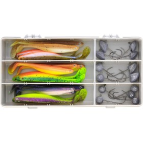 Комплект силикони за бяла риба Westin Zander Box Jigging