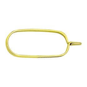 Feather clip - gold - 8321