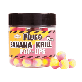 DB Boilie Pop Ups Δίχρωμα - Μπανάνες &amp; Κριλ