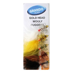 Мухи комплект Goldhead Woolly Buggers