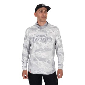 Слънцезащитна блуза Fox Rage UV Hooded Light Cam Top
